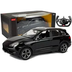 Porsche Cayenne Turbo ferngesteuertes RC Rastar Schwarz 1:14