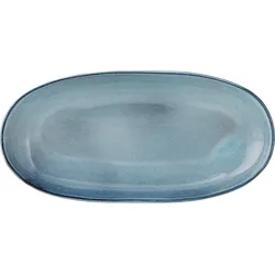 Sandrine Platte 34 cm blau
