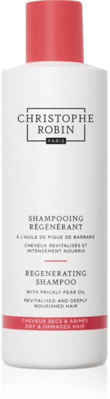 Christophe Robin Regenerating Shampoo shampoing régénérateur en profondeur pour cheveux abîmés et traités chimiquement 250 ml