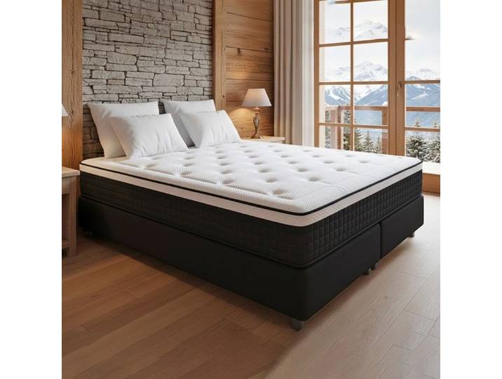 Matelas OLITO IRIS 140x190 cm ressorts et mémoire de forme