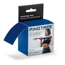 Pinotape Classic Kinesiologie Tape Dunkel Blau 5 cm x 5 m