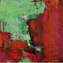 Keilrahmenbild KONTRASTE (BHT 60x60x3.70 cm) - BHT 60x60x3.70 cm