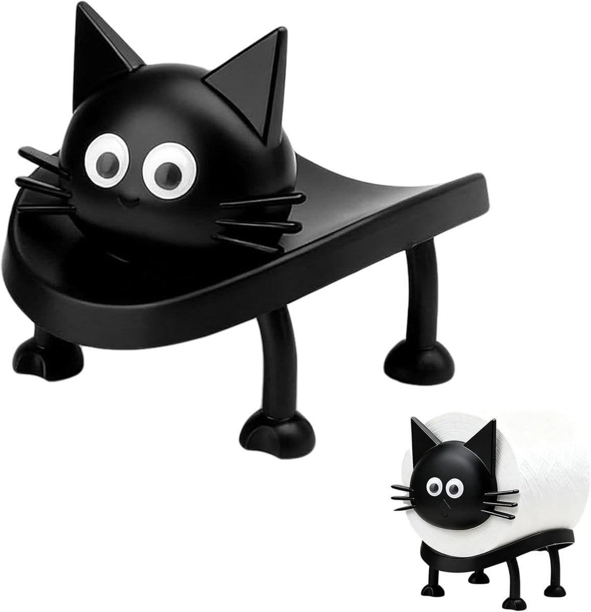 Creatieve toiletpapierhouder in dierenvorm voor kattenliefhebbers