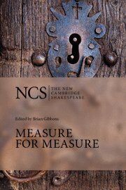 Brian Gibbons - Measure for Measure (The New Cambridge Shakespeare) - Preis vom 30.09.2026 09:01:18 h