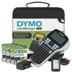 Dymo Labelmanager »LM 420P« Beschriftungsset im Koffer schwarz, 10.4x5.7x21.5 cm