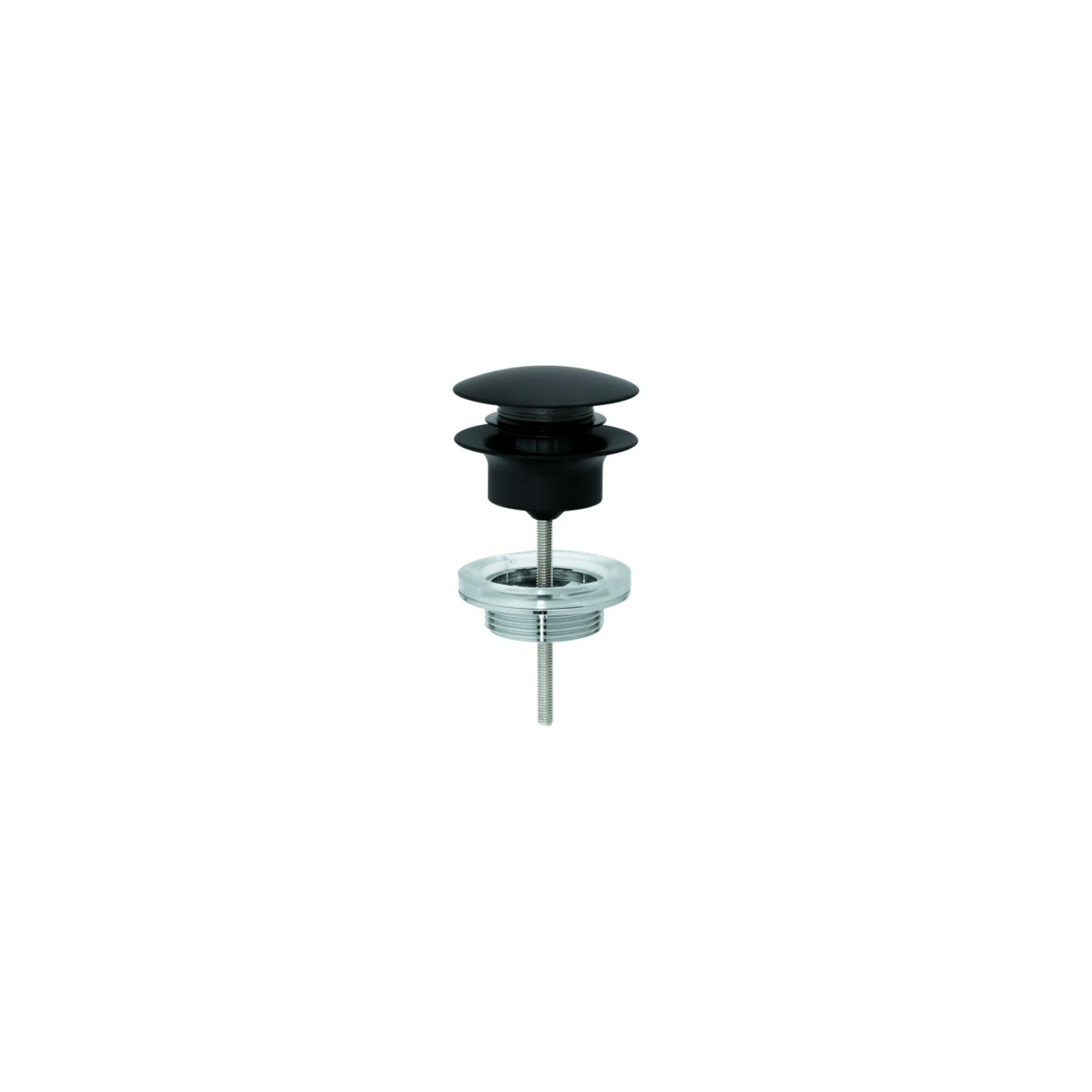 Grohe Ablaufgarnitur für Waschtische 29510 mit Druckstopfen phantom black (29510KF0)