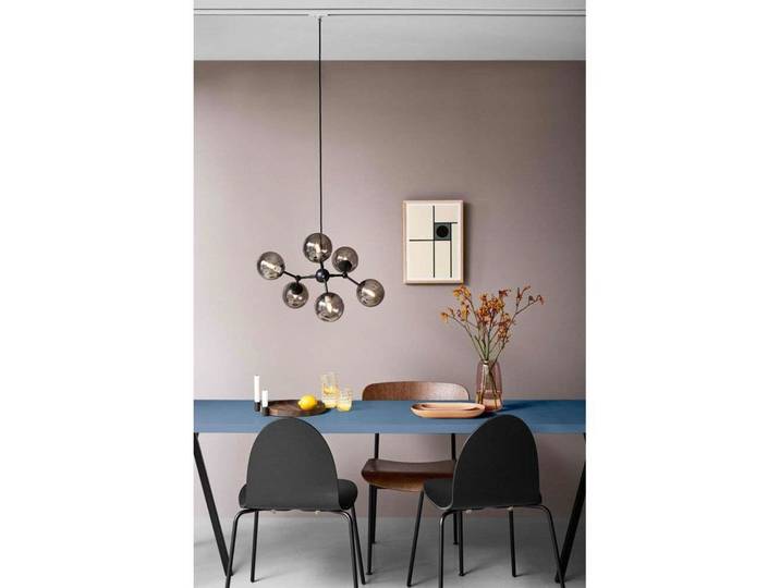 Atom Pendelleuchte Large Messingfarben - Halo Design - Esszimmer - Metall