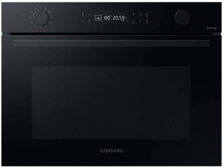 SAMSUNG Backofen mit Mikrowelle NQ5B4553FB , schwarz, B:59,5cm H:45,6cm T:57cm, Backöfen, Dampfreinigung - Backofen mit Wasserdampf ganz ohne Chemie und WiFi, Backofen mit Mikrowelle