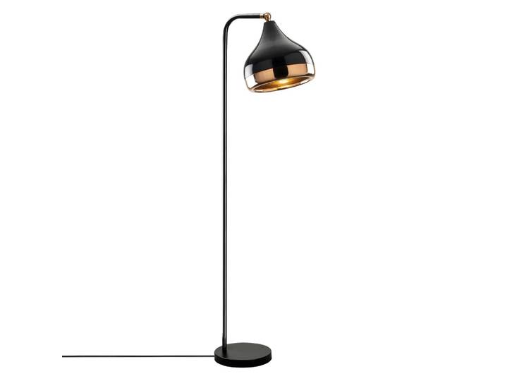 Lampadaire design en métal, tête orientable