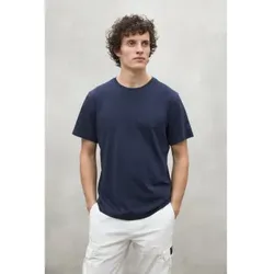 ECOALF für Herren. MCMGATSVENTA0831S25-161 Vent navy t-shirt (S), Lässig, Kurzarm, Bio-Baumwolle, Nachhaltig, Marine