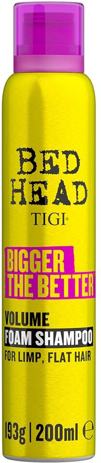 TIGI Bed Head Bigger The Better Foam Shampoo 200ml