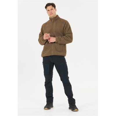 Fleecejacke WHISTLER "Pioneer", Herren, Gr. 3XL, braun, 100% Polyester, unifarben, normal, hoch geschlossener Ausschnitt, Jacken Fleecejacke, mit atmungsaktiver Eigenschaft