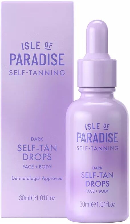 Isle of Paradise - Self Tanning Drops - Selbstbräunungstropfen, 30 ml, Violet - Dark