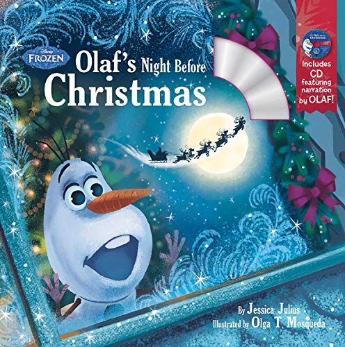 Disney Book Group - Olaf's Night Before Christmas Book & CD (Disney Frozen) - Preis vom 09.10.2026 07:28:09 h