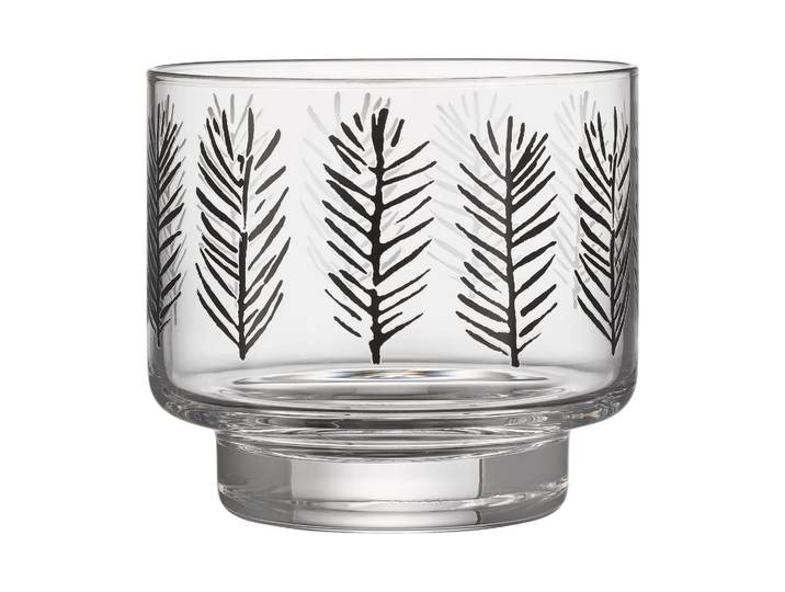 Muurla Teemu Järvi x Muurla waxinelichthouder Ø9x8 cm Spruce branches