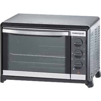 Kleinbackofen mit Umluft BG 1055/E, Mini-Backofen silber/schwarz, Retail