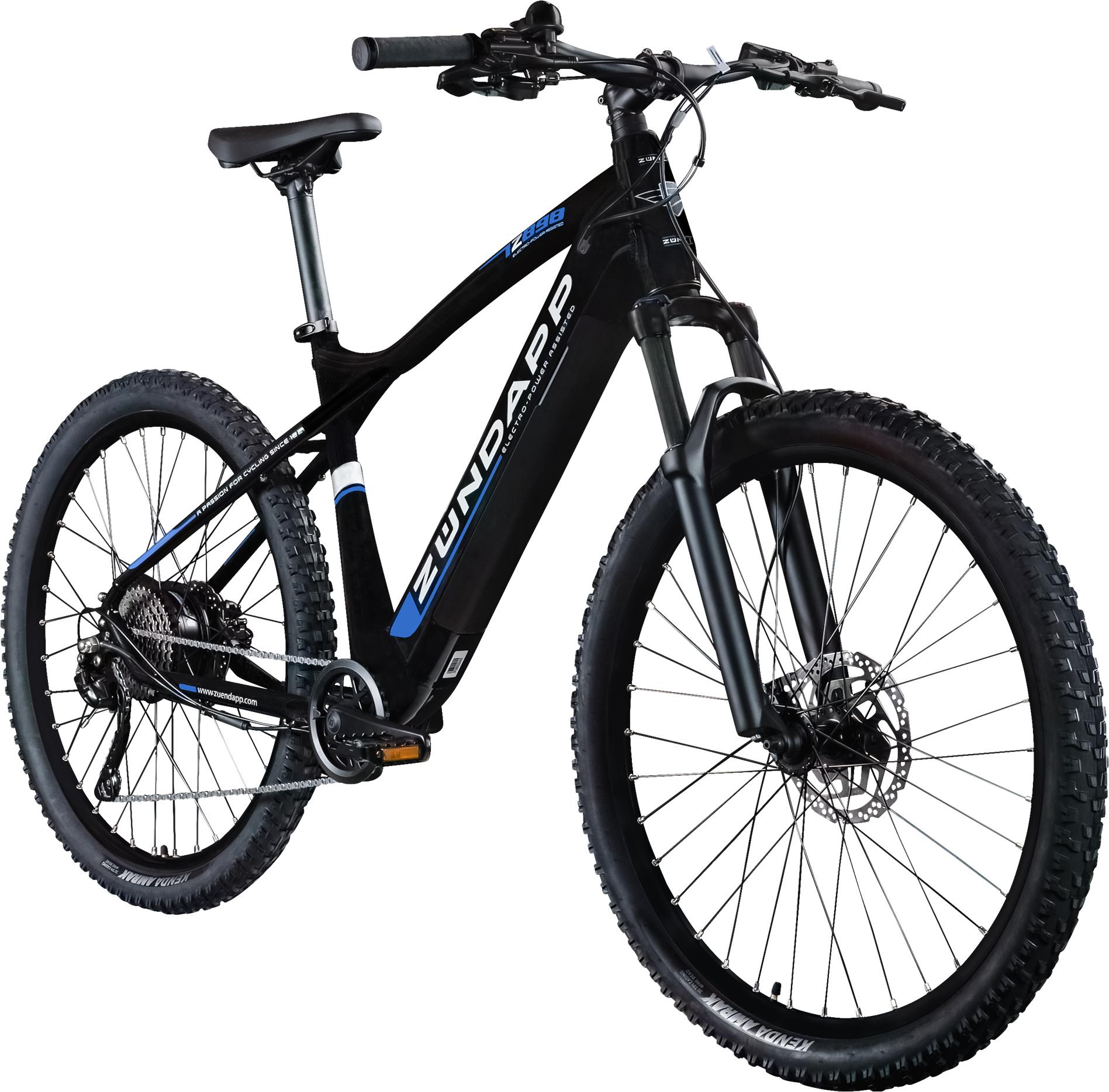 Zündapp Z898 E-Bike E Mountainbike 27,5 Zoll schwarz/blau