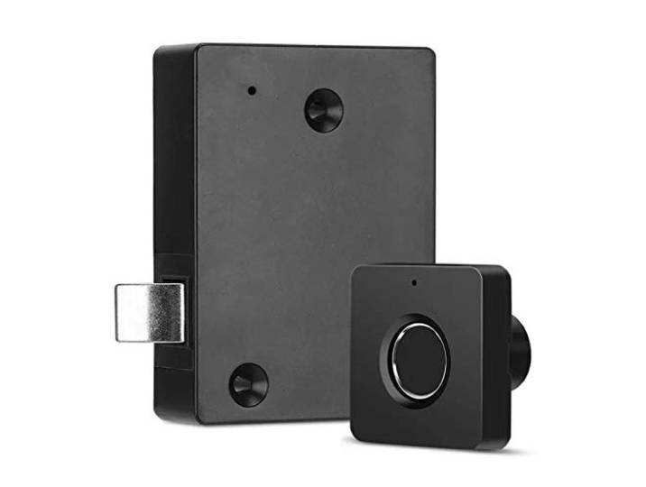 ZHCHAO Smartes biometrisches Fingerabdruckschloss für Zuhause, Büro, Schublade, Schrank, Kleiderschrank, Diebstahlschutz, schlüssellos