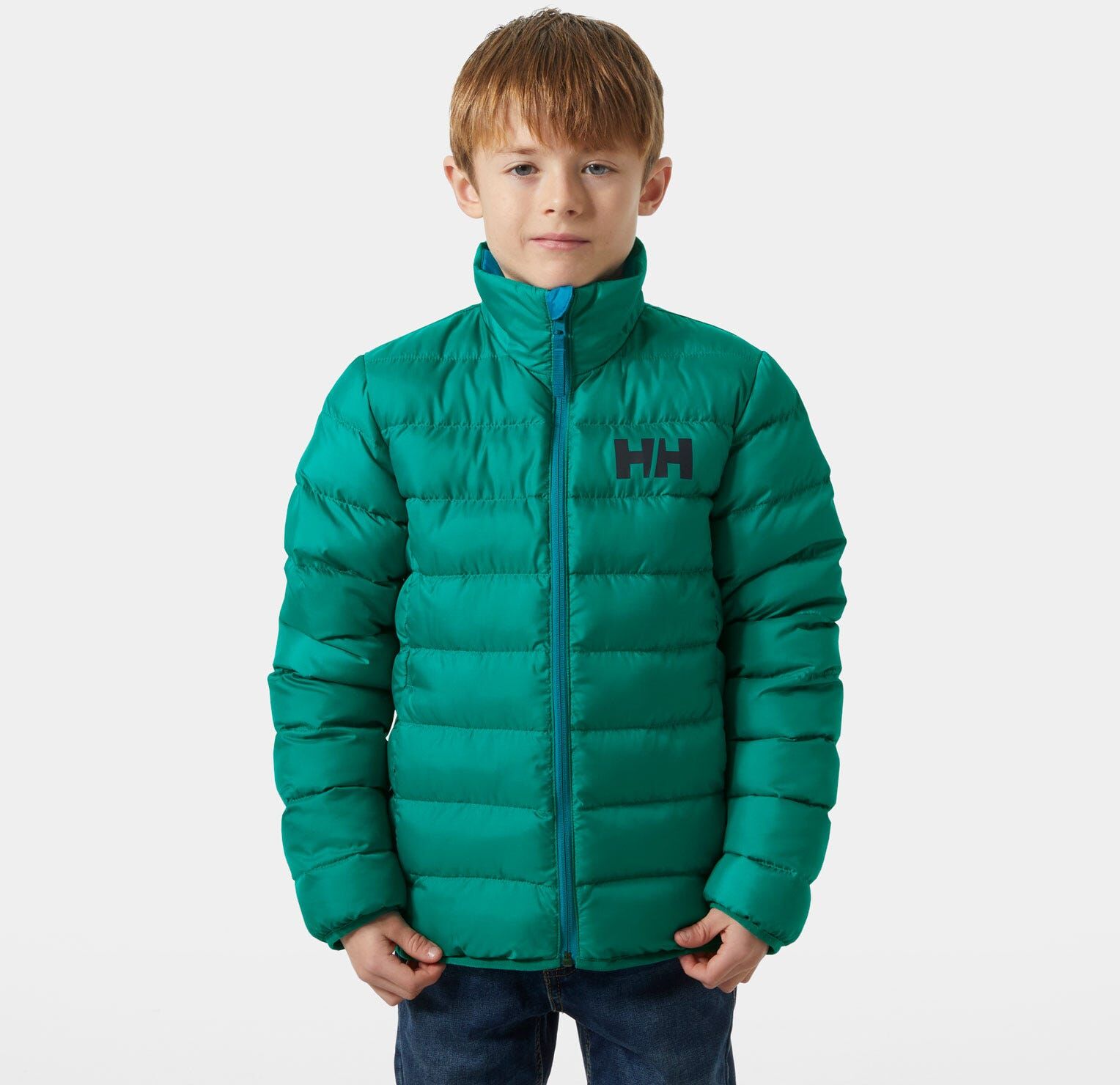 Helly Hansen Juniors’ Marka Insulator Jacket - Green - 12