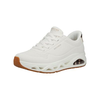 Sneaker SKECHERS "Skechers Sneaker Lederimitat", Damen, Gr. 39, weiß, Lederimitat, Schuhe Sneaker