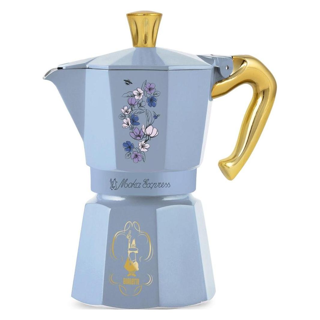 Bialetti Espressokocher Bridgerton Moka Express 6 Tassen (6 Tassen) (0005364)