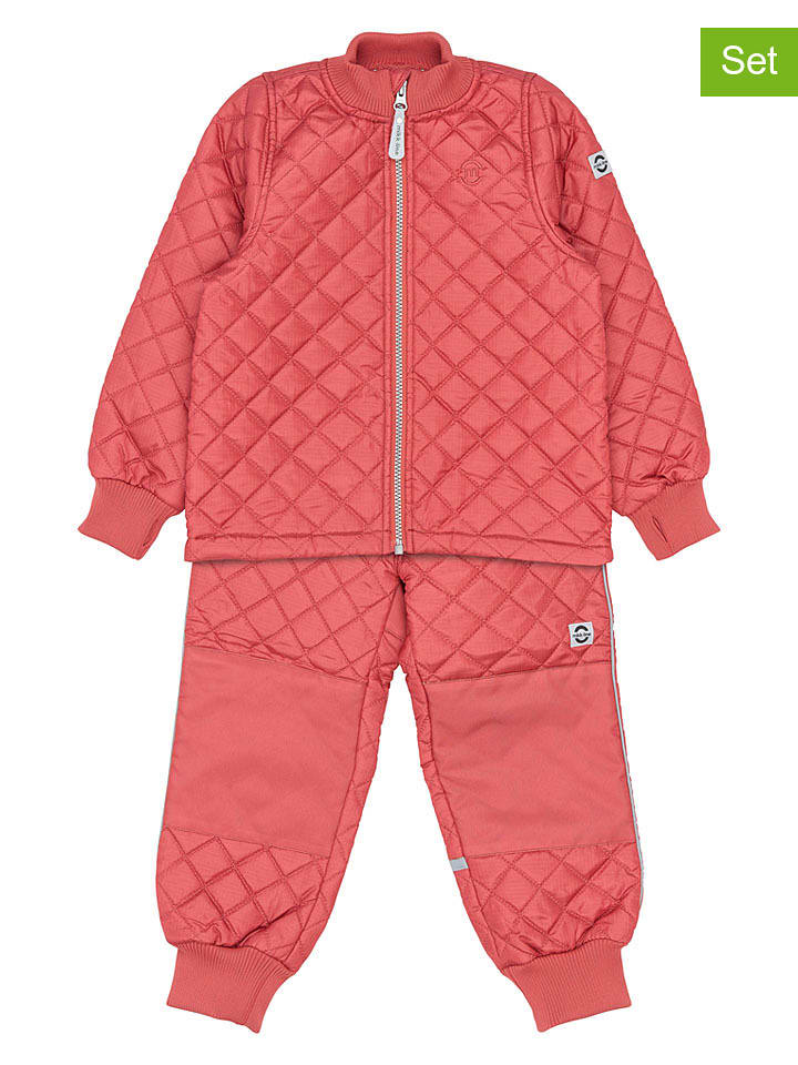 mikk-line 2tlg. Thermooutfit in Rot - 122