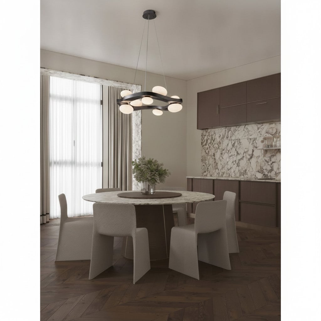Lyora Design hanglamp Severo zwart met wit