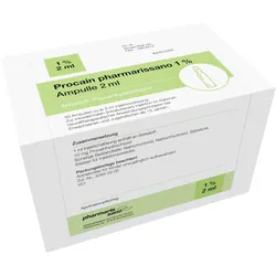 Procain pharmarissano 1% Ampulle 2ml 50X2 ml Injektionslösung