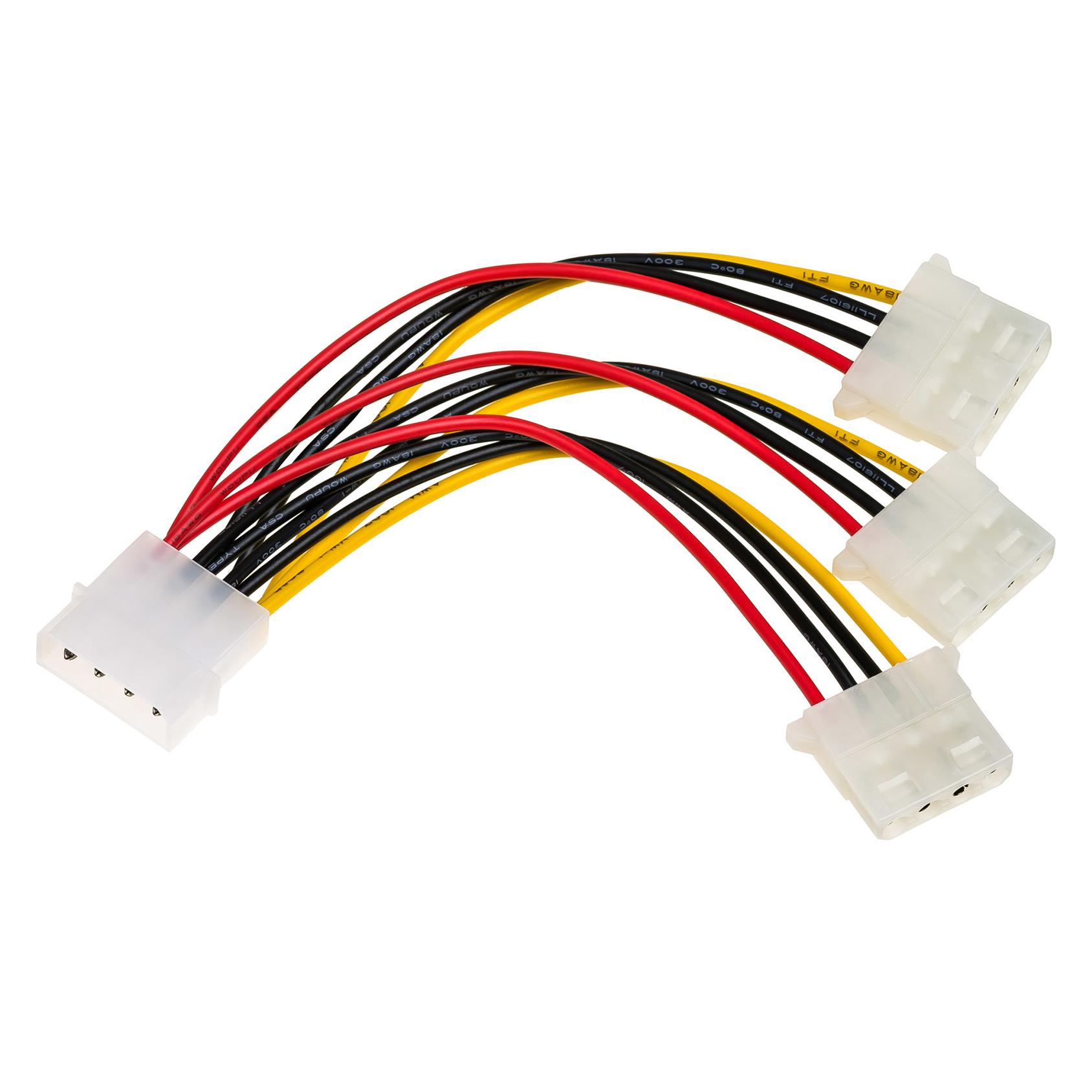 Akyga AK-CA-40 Internes Stromkabel (15 cm, 4 pin PWM) (AK-CA-40)