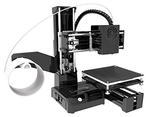 Selius 3D Printer Mini Desktop FDM - Zwart - Afdrukvolume: 100 x 100 x 100 mm