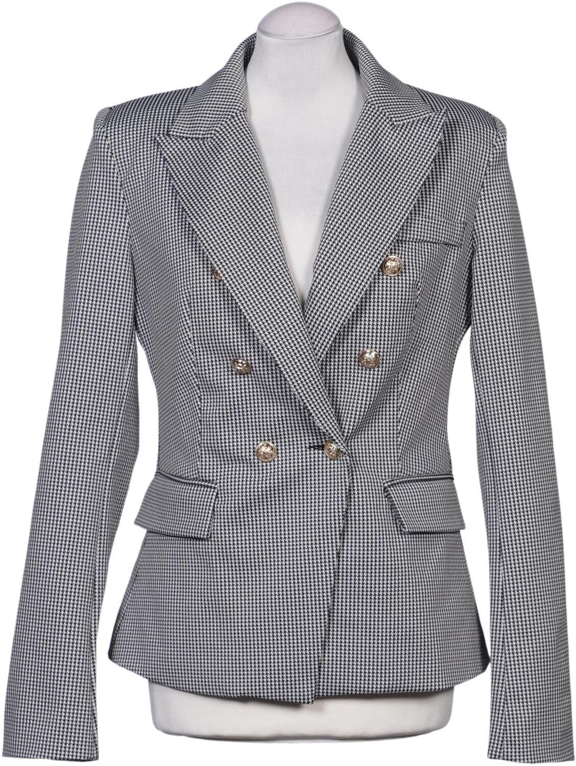 Hearts Roses Damen Blazer, Grau, Gr. M, Elasthan / Synthetik - Second Hand