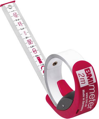 BMI eter 429241011 Maßband 2 m Edelstahl