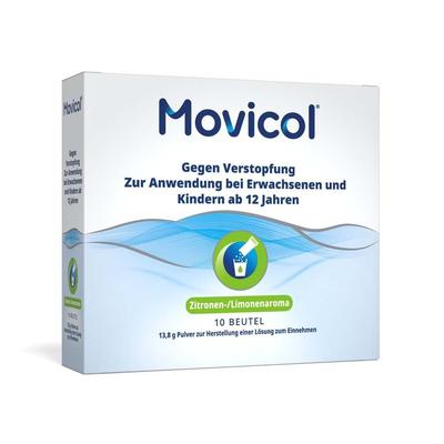 Movicol Beutel Plv.z.Her.e.Lsg.z.Einnehmen 10 St Pulver zur Herstellung einer Lösung zum Einnehmen