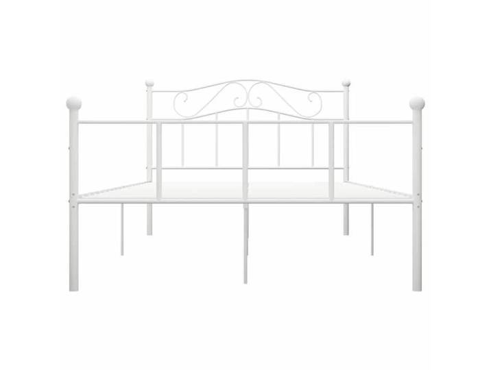 CONFORTHA®Structure de lit sans matelas blanc métal 140x200 cm - Lit & accessoires (1802)