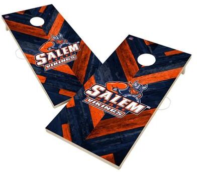 Skip's Garage Salem State University Vikings Cornhole Board Set