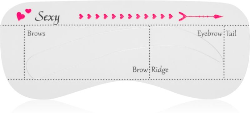 Lash Brow Eyebrow Stencil stencils for eyebrows 10 pc