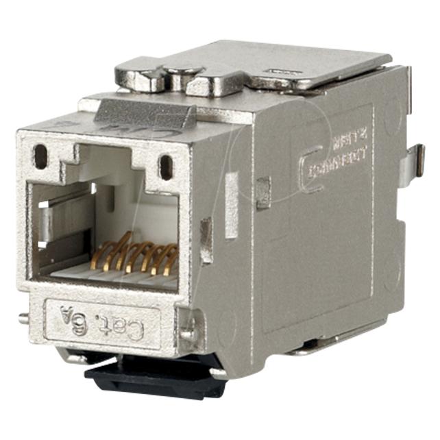 Metz Connect 130B21-Z C6A modul K 180° Jack (Netzwerk Kupplung) (130B21-Z)