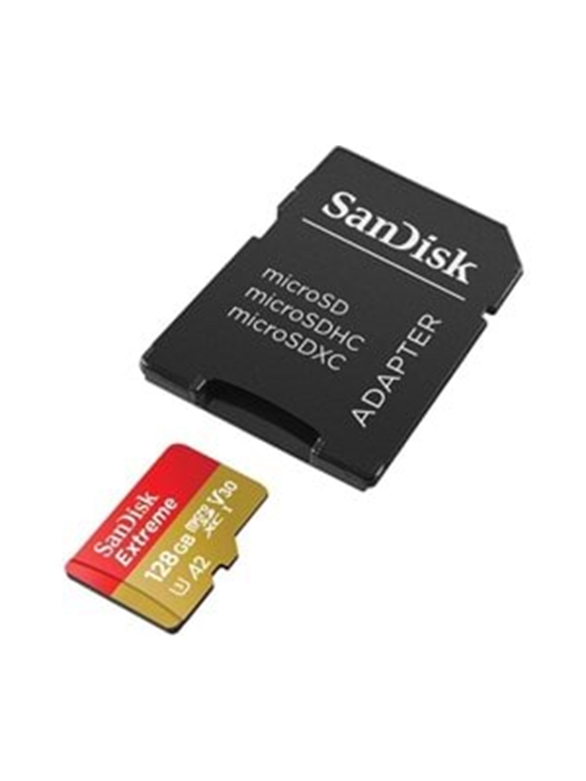 SANDISK Extreme MicroSD/SD - 190MB/s - 128GB