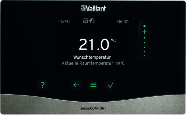 Vaillant Heizungsregler 0020260914 VRC 720, witterungsgeführt, 1 Heizkreis