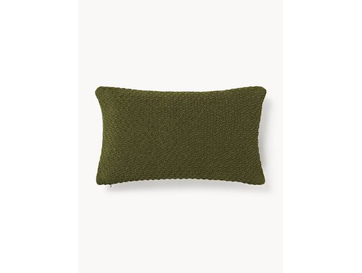 Housse de coussin tricotée en chenille Everly