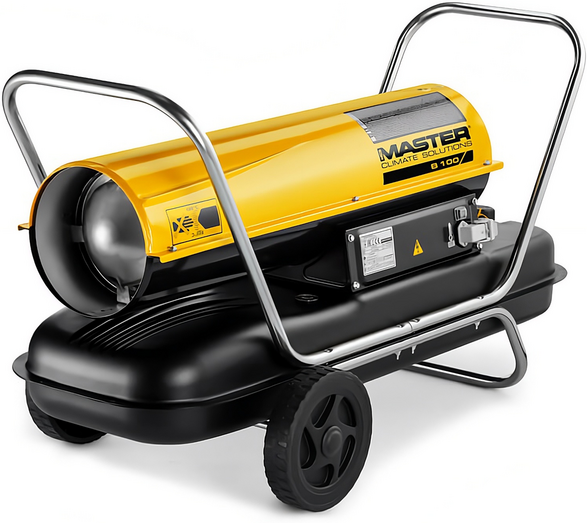 Master mod. B 100 CED - Générateur d'air chaud direct à gasoil diesel