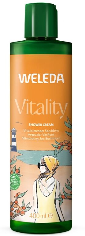 Weleda Vitality Sea Buckthorn Creamy Body Wash 400ml