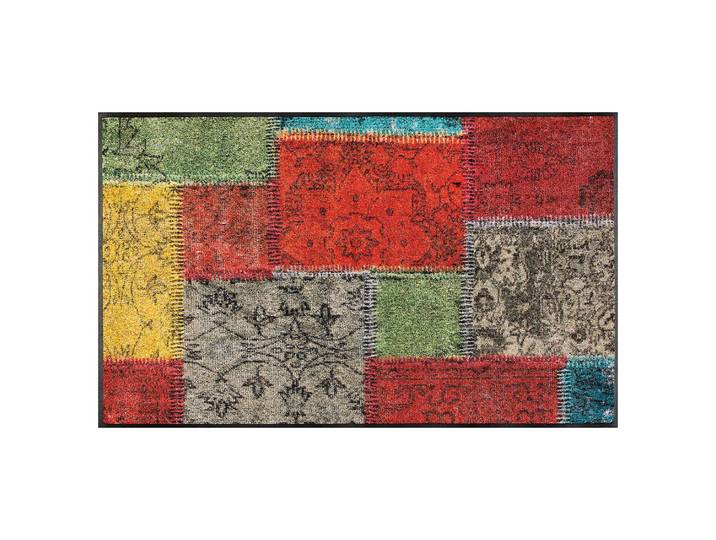 Paillasson Vintage Patches 75 x 120cm Multicolore