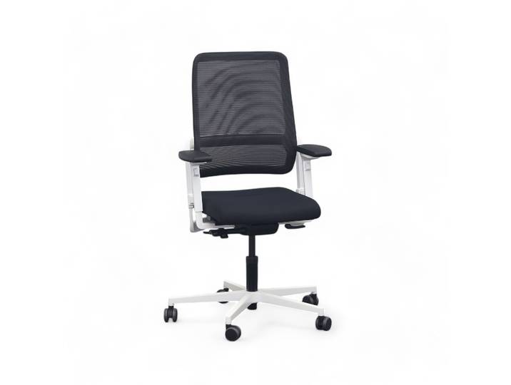 Bürostuhl SitagXilium Mesh swissmade mit 4D Armlehnen, Schwarz, Neu, Ergonomischer Stuhl - ideal für flexibles Arbeiten