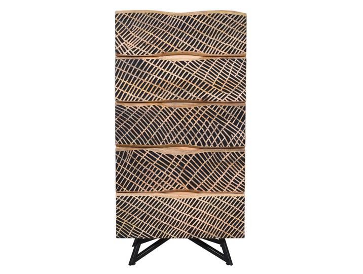 NEPTUN Kommode, natur, Mango, ca. 55 x 38 x 110 cm