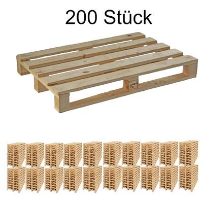 Szagato Einwegpalette 120x80x13cm 2. Wahl 1000 kg Traglast (SET = 200 Stück)