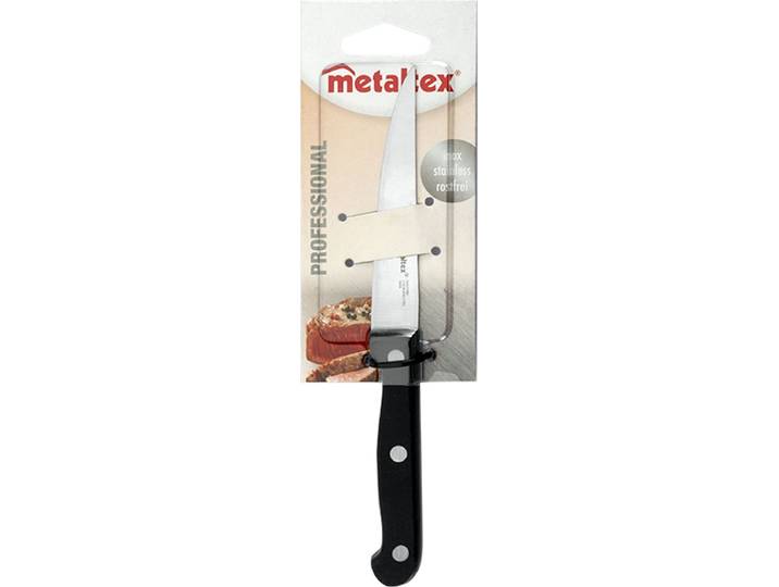 Metaltex Professional Steakmes 21 Cm Rvs/Zwart