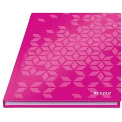 Leitz Notizbuch »WOW« kariert A5 160 Seiten pink
