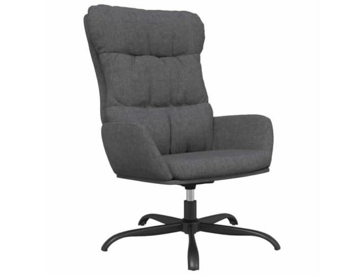 GHVBNMF Relaxsessel Drehsessel Dunkelgrau Stoff 360 Grad Polstersessel Ergonomischer Fernsehstuhl mit 360 Grad Drehfunktion, dickem Schaumstoff und Armlehnen für Wohnzimmer oder Arbeitszimmer.
