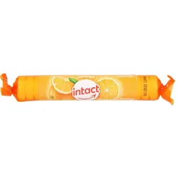Intact Traubenzucker Rolle Orange